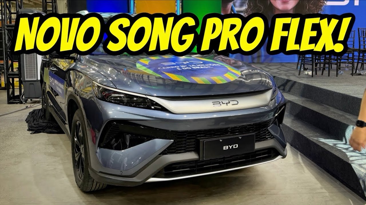 NOVO BYD SONG PRO FLEX - FABRICADO NO BRASIL E MAIS BARATO!