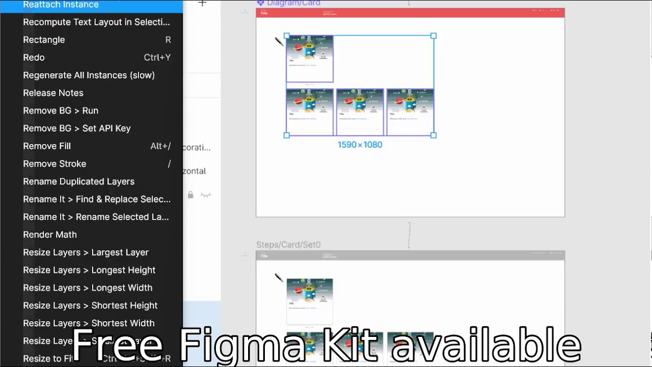 figma tips: how to reattach multiple instances to their respective component at once