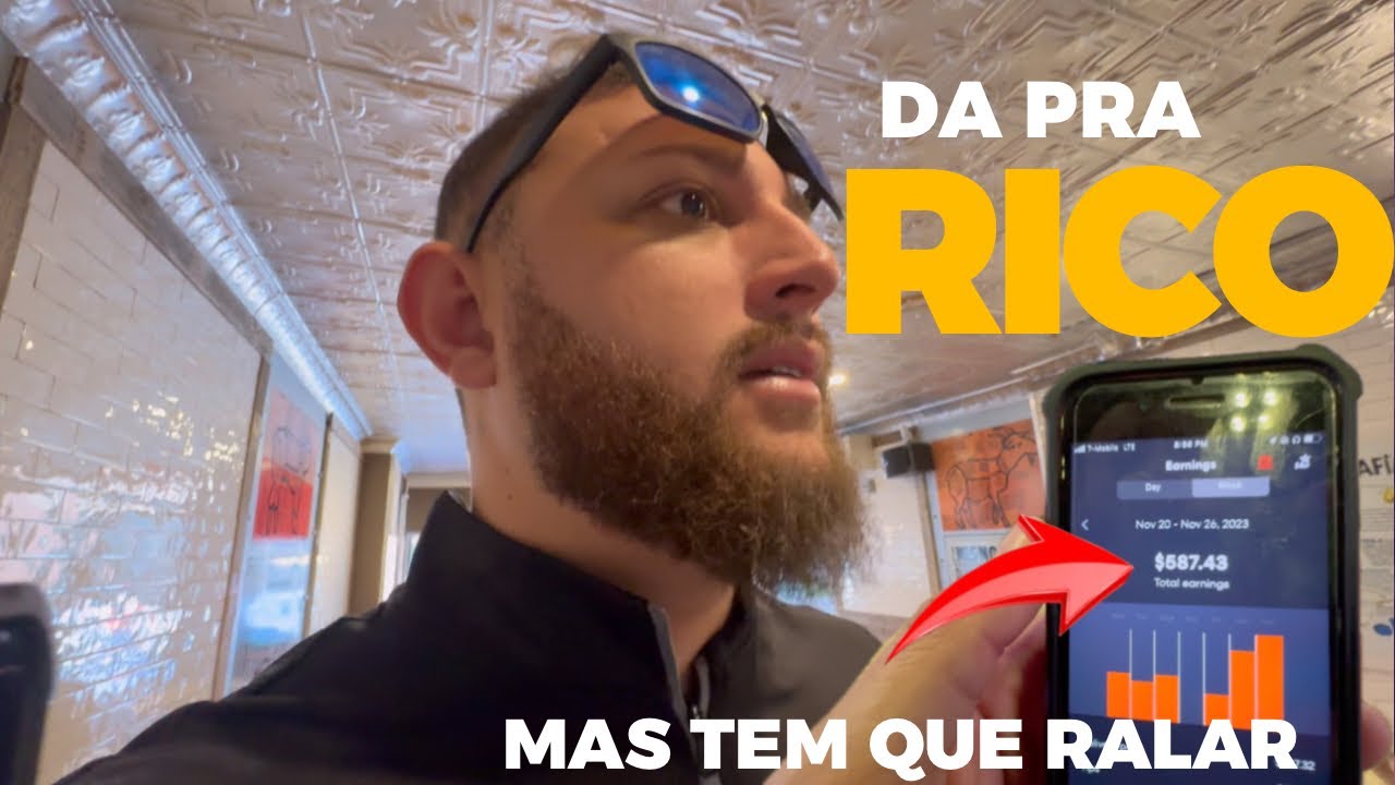 9 HORAS TRABALHANDO COM DELIVERY EM MASSACHUSETTS - VEJA QUANTO EU RECEBI