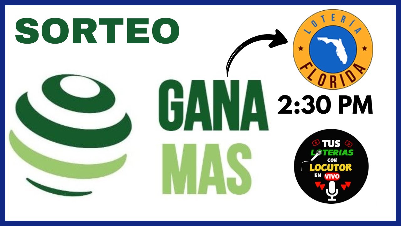 Loter&iacute;a Nacional Tarde & Gana M&aacute;s Florida Tarde HOY 🟢 Resultados en Vivo | Domingo 15 Febrero 2026
