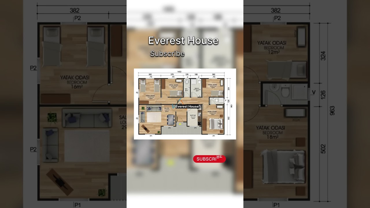 4+1 olduk&ccedil;a geniş ve ferah prefabrik ev projesi #evturu #evprojesi #villaprojesi