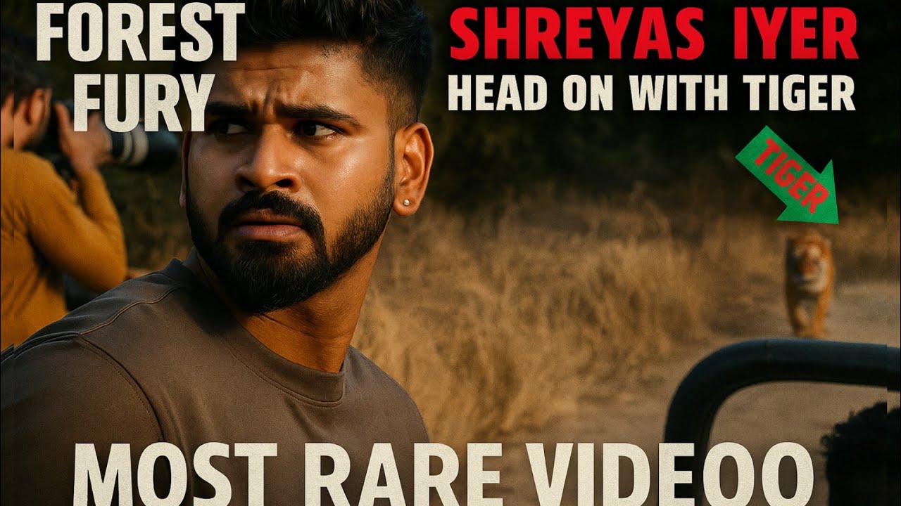 Shreyas Iyer on the thrilling tiger encounter.