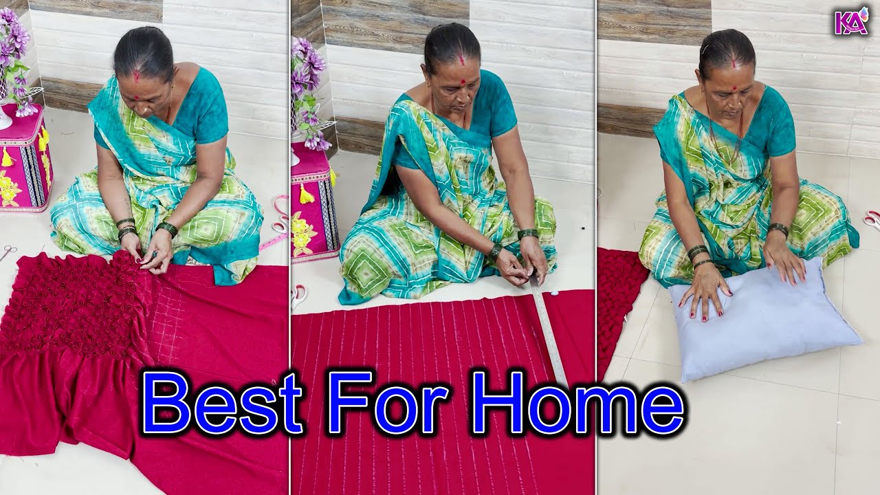 Smocking Cushion Making ❤ The Weirdest Pillows in The World  #trending #diy