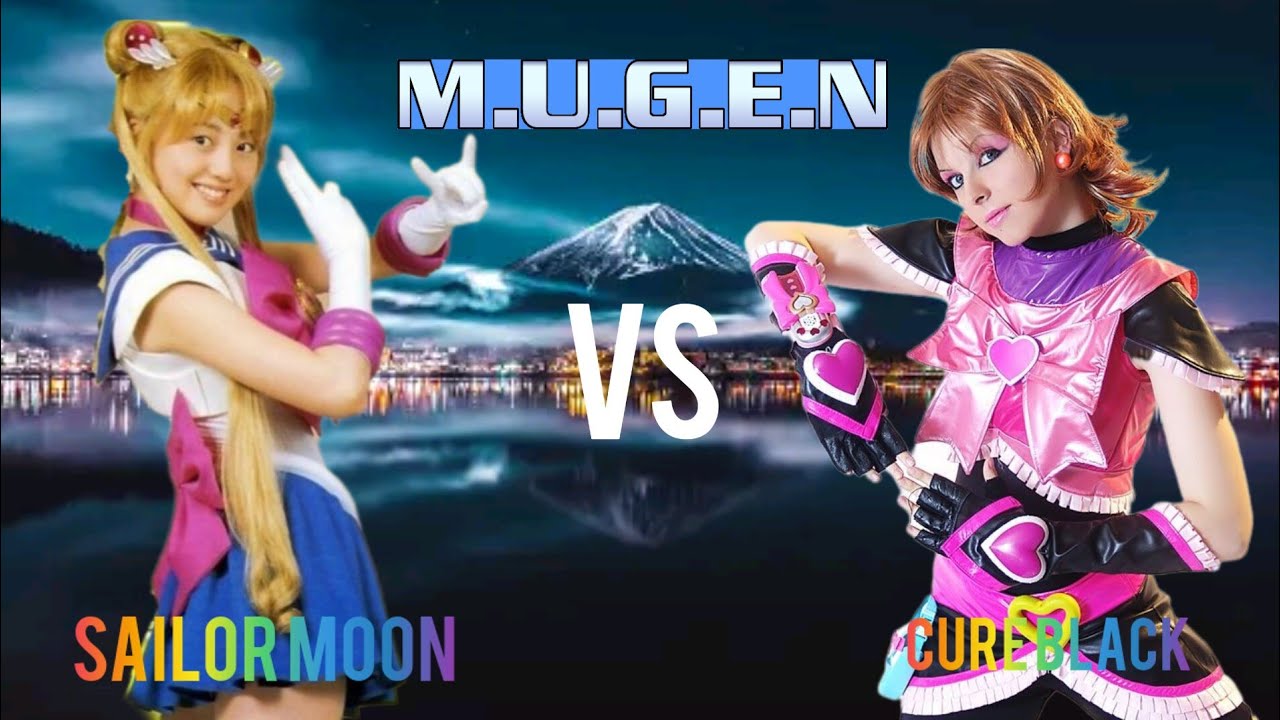 MUGEN Battles Hyper Sailor Moon VS Hyper Cure Black