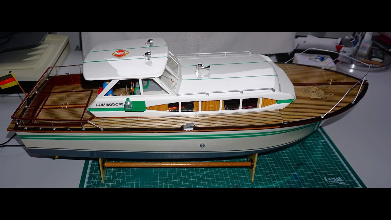 Graupner Commodore Neubau - Teil 4 Fertigstellung