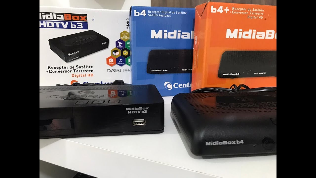 Atualização da Globo e outros canais no CENTURY MIDIA BOX B3 e B4 (PARABÓLICA) - PASSO A PASSO