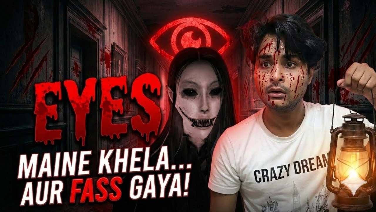 EYES: The Horror Game - Full Gameplay IN HINDI 🇮🇳 | Sabse Darawana Game! 👻