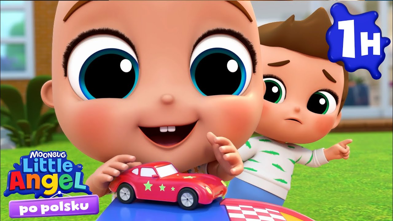 Zabawa z przyjacielem | Piosenki Dla Dzieci 👼🏻 Little Angel Po Polsku 60 minut