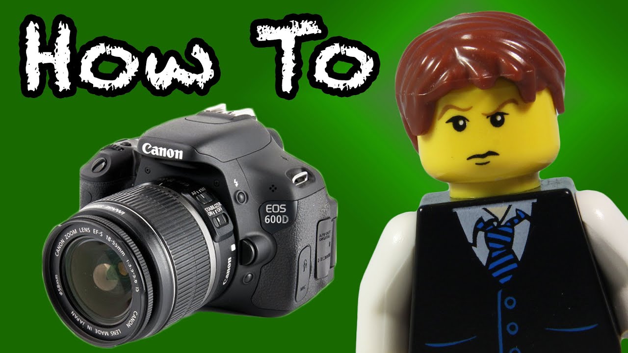 LEGO Stop-Motion DSLR Camera Tutorial