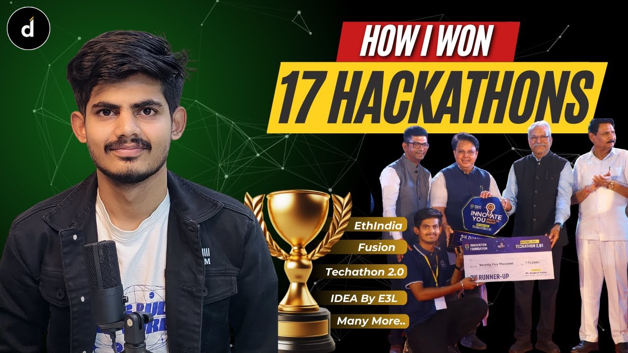 Hackathon Tips for Beginners Nobody Told Me: How I Won 17 Hackathons