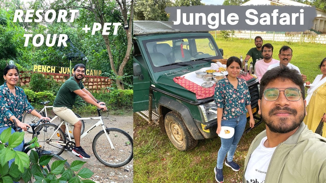 PENCH JUNGLE CAMP RESORT REVIEW | JUNGLE SAFARI | PENCH NATIONAL PARK- ZERO MILE TRAVELLER