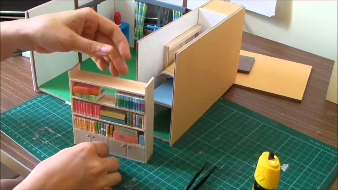 DIY Miniature Nobita and Doraemon's room