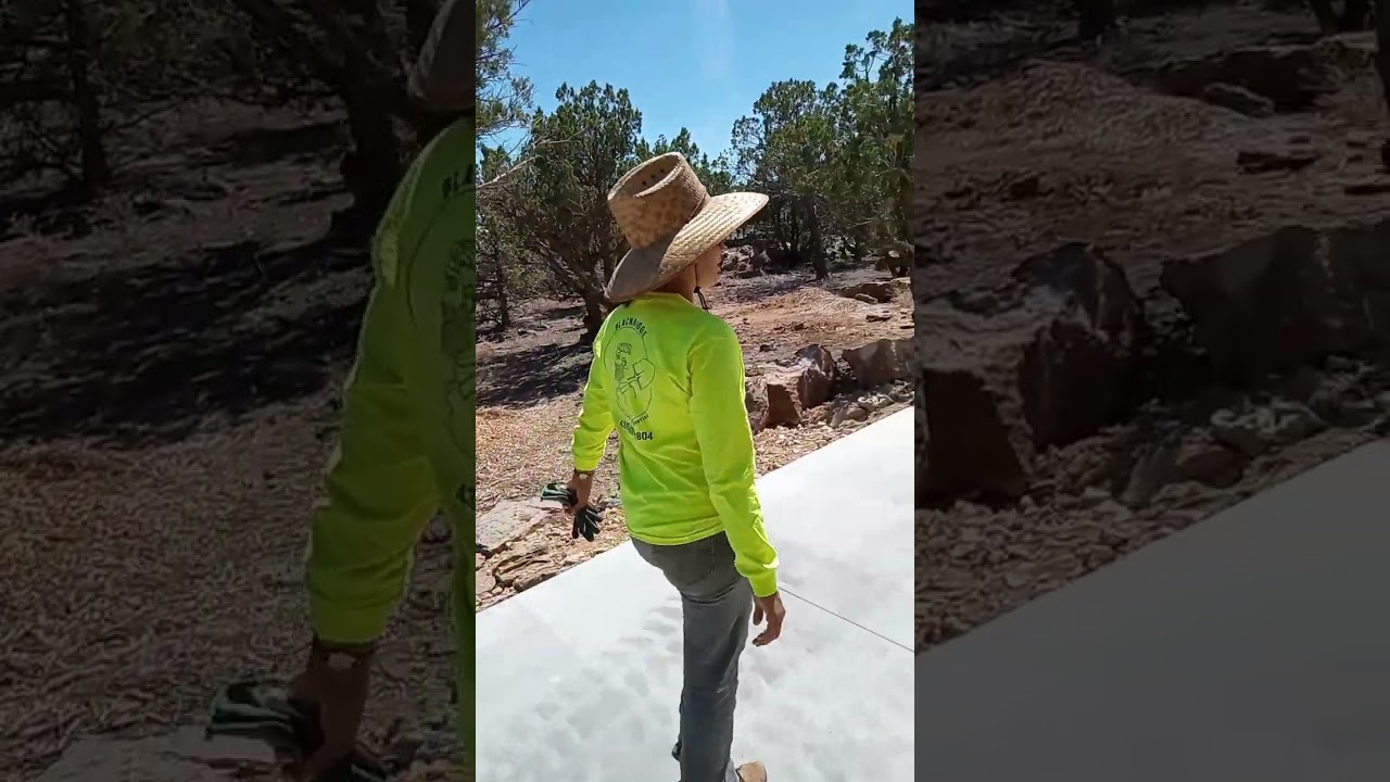 I hired a Hispanic migrant worker #hispanic #migrantworker #ditchdigger #pavers #landscape