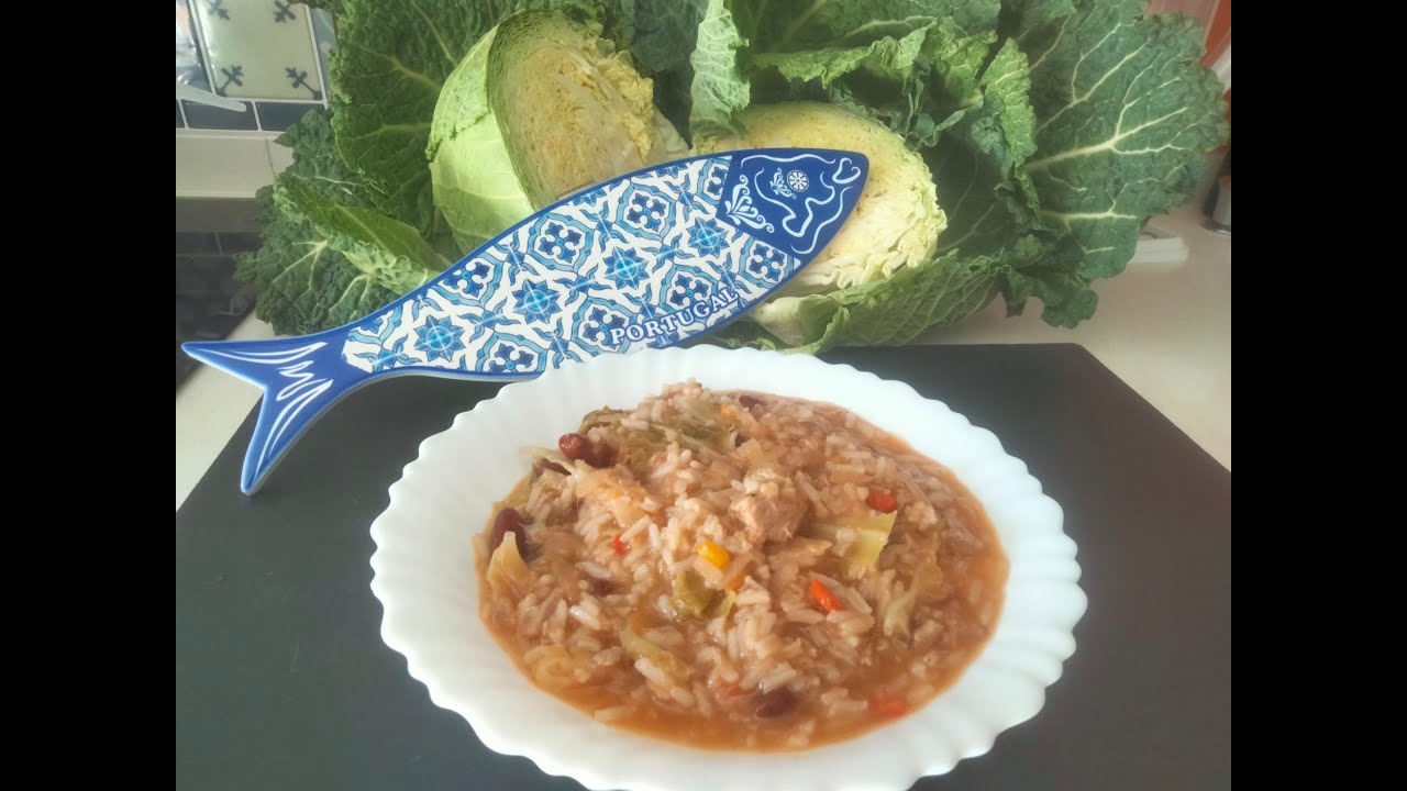 arroz de horta com atum (fácil, rápido e económico)