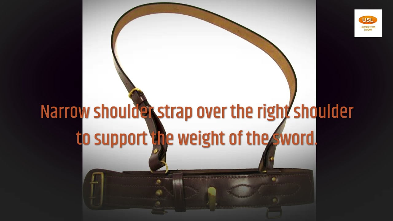 Sam Browne Belt, Leather Belt, Sam Brown