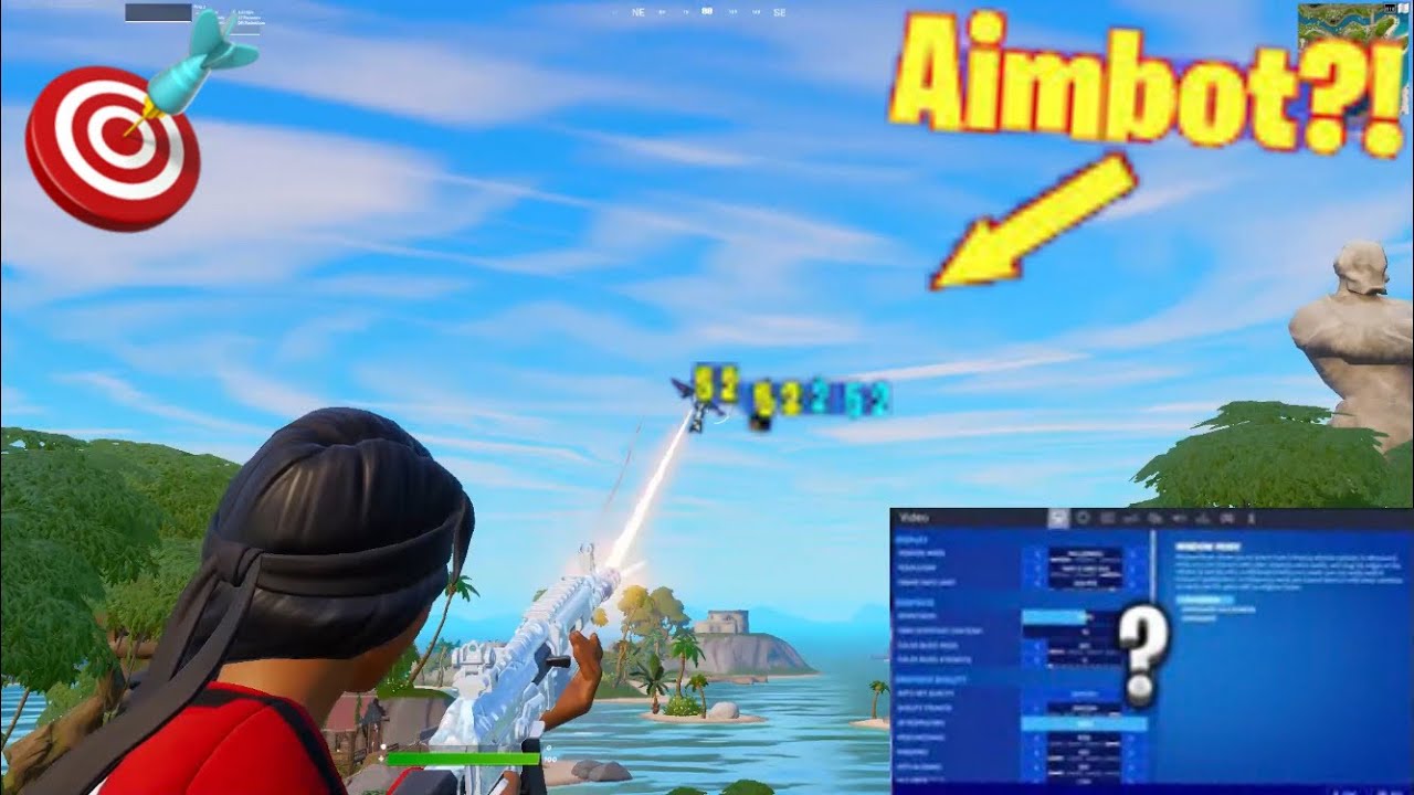 My New Linear *100% ACCURACY🎯* Aimbot Settings for Fortnite PS4/XBOX/PC