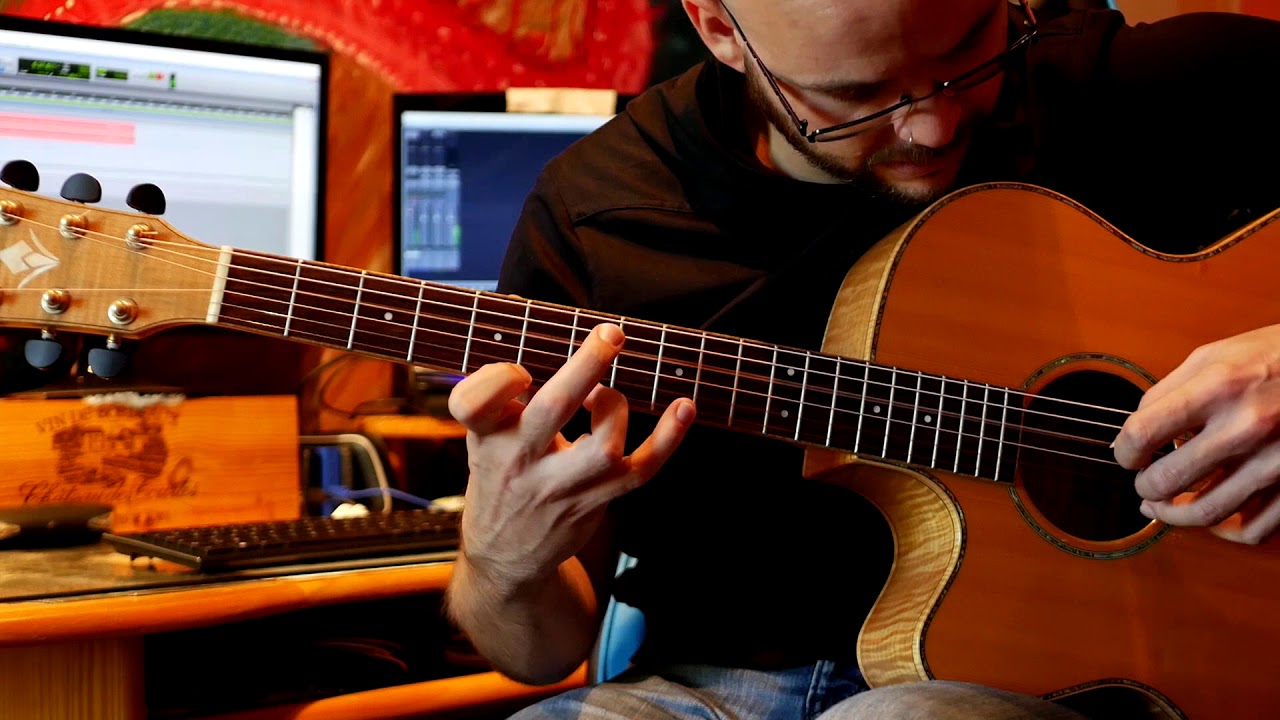 Yann Tiersen - Comptine d'un autre été ( acoustic guitar )