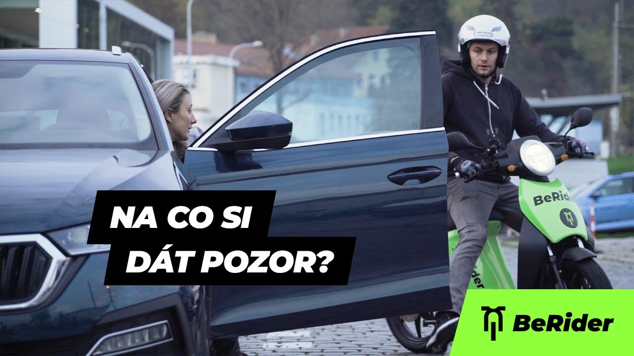 BeRider online SKÚTR ŠKOLA - Bezpečná jízda ve městě (6.díl)