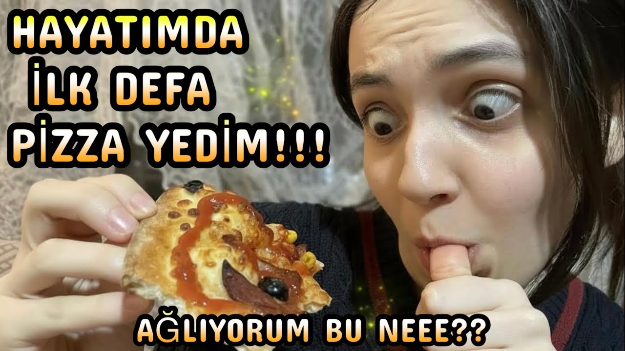 İLK YOUTUBE PARAMLA HAYATIMIN İLK PİZZASINI YEDİM!