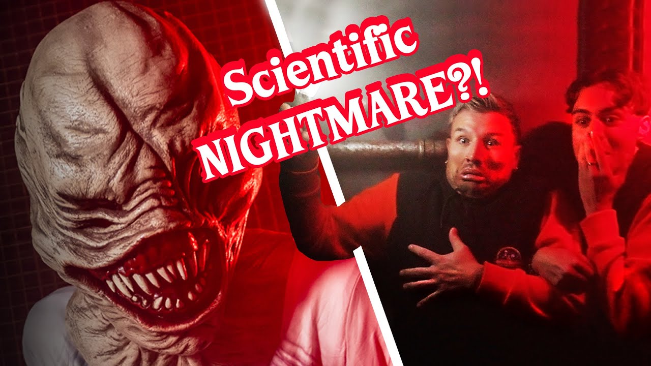 Heartstopper's Bradley Riches SCREAMS in new sci-fi horror | Dare or Scare Ep1 | Alton Towers Resort