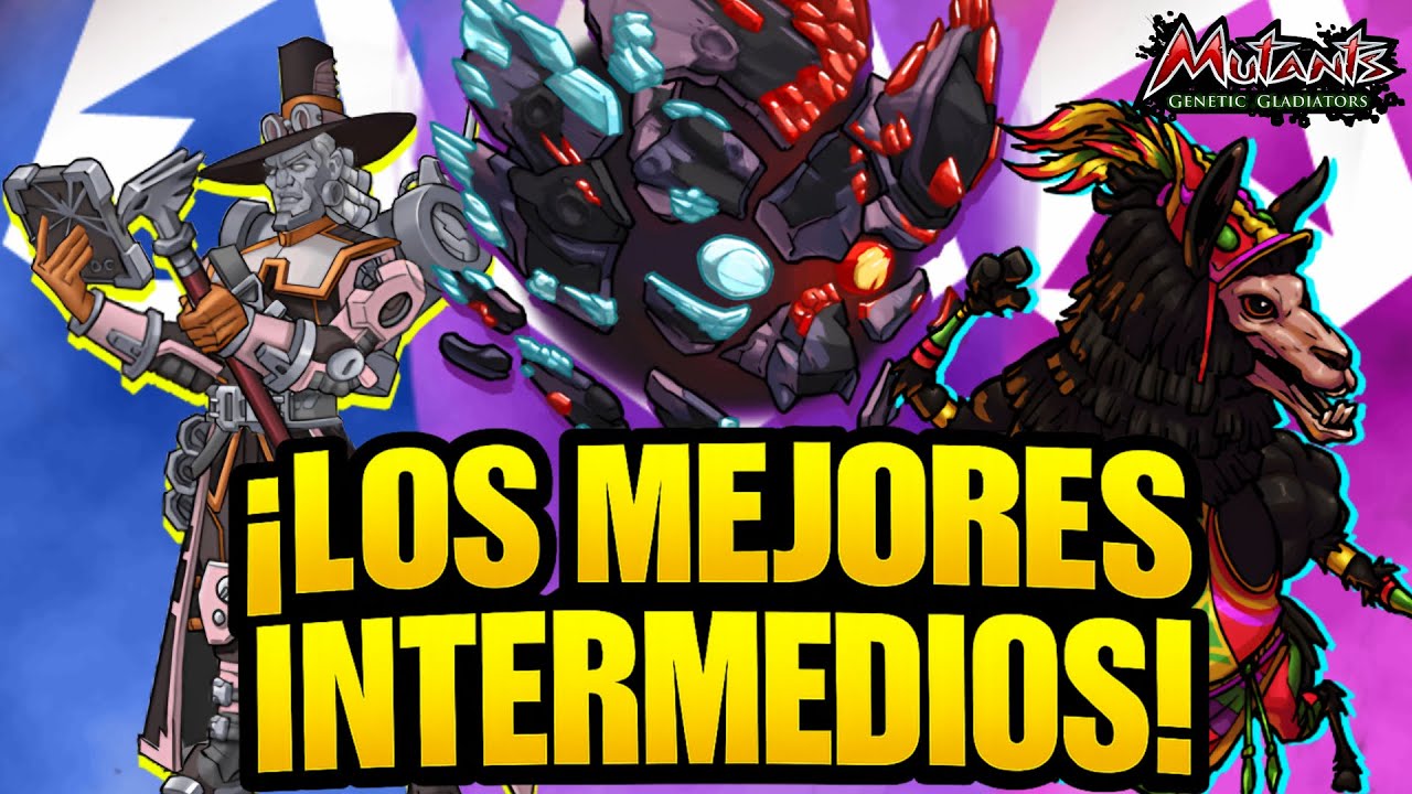 ¡JUEGO CON LOS MUTANTES INTERMEDIOS MÁS FUERTES DE MGG! 💪 | Mutants Genetic Gladiators