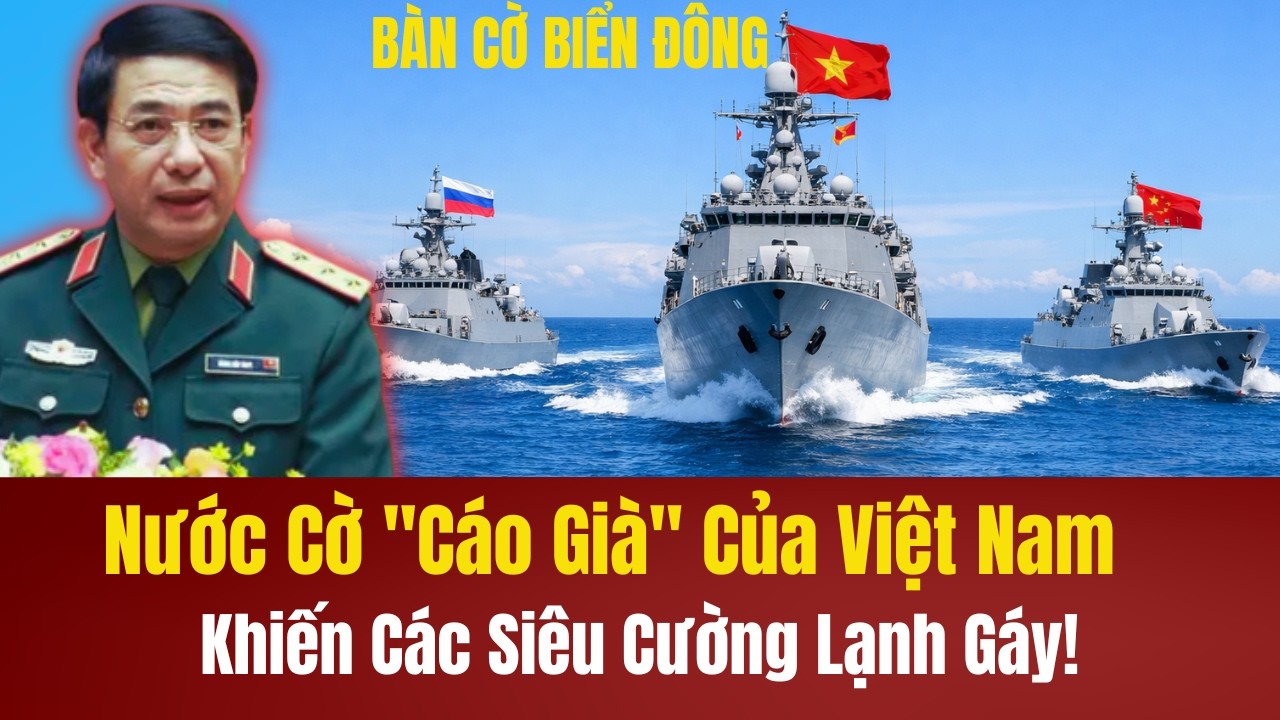 Nước cờ cao tay của các cụ nhà ta khi đi tập trận chung với ông hàng xóm .