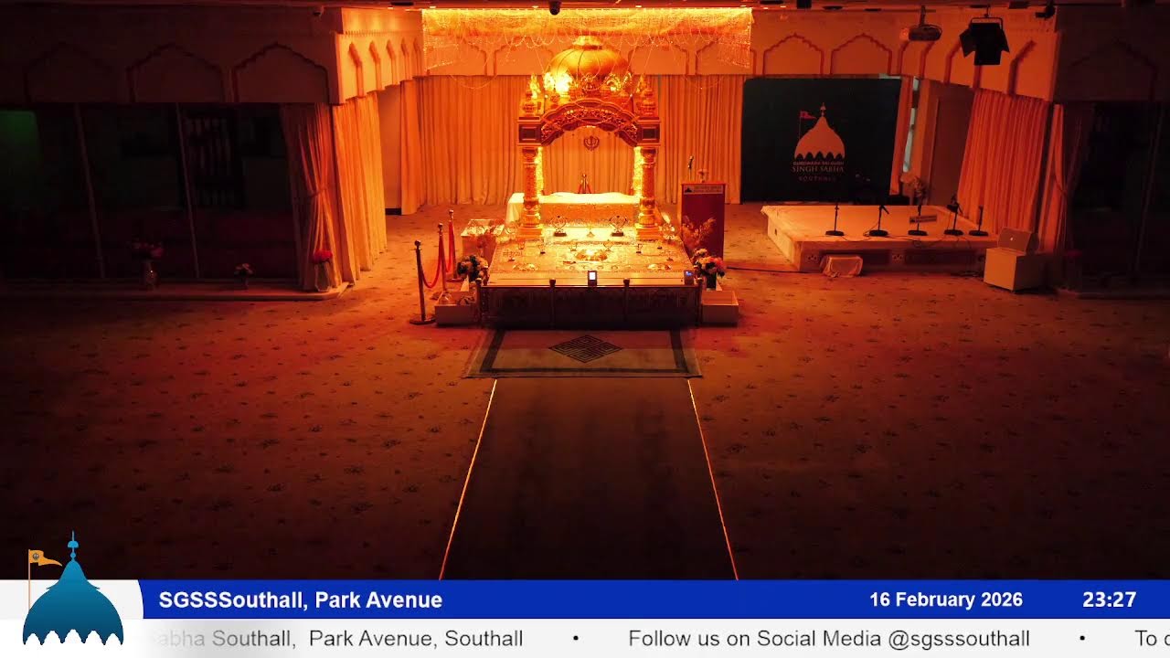 SGSS Southall, Park Ave - Evening Livestream
