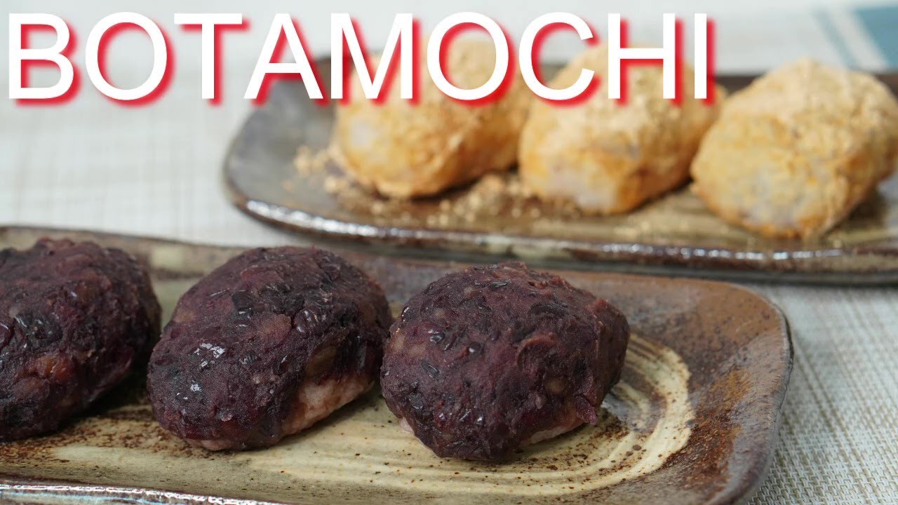 【BOTAMOCHI RECIPE】Spring dessert, Japanese Sweet Redbean Paste・OHAGI【ぼたもちレシピ】春のお彼岸!手作り餡子/おはぎ 紅豆牡丹餅食譜