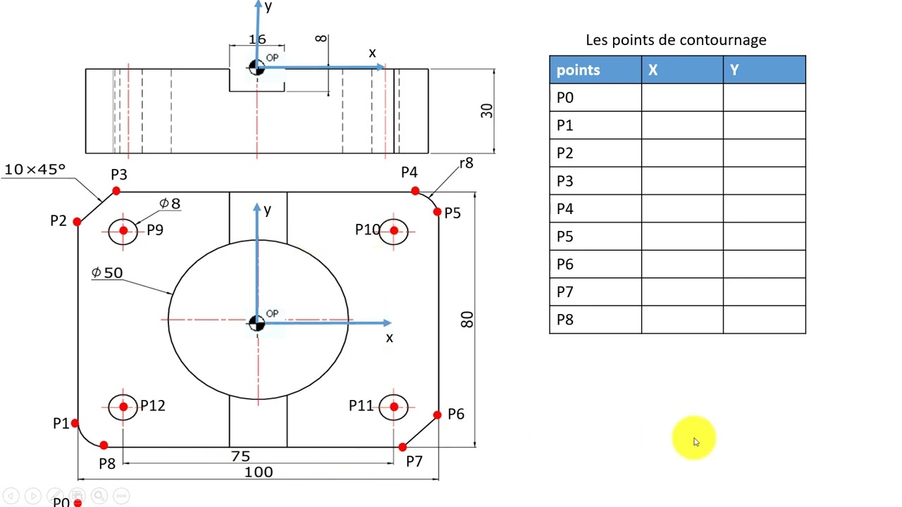 Programmation CNC  fraisage  1