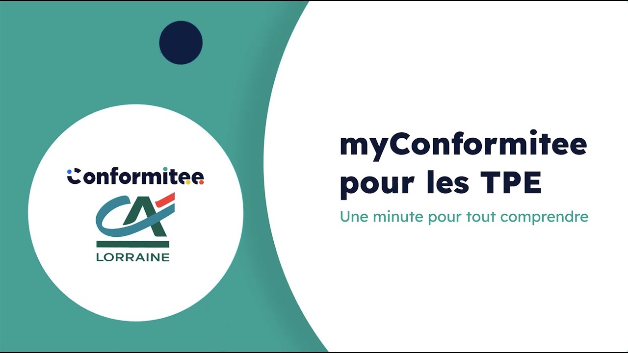 Dossier KYC • myConformitee pour les TPE - Crédit Agricole de Lorraine