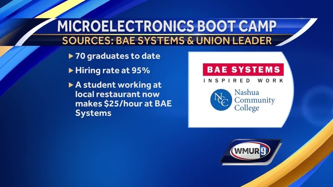 NH Bootcamp - from low paying jobs to $25/hour microelectronics jobs in 10 weeks