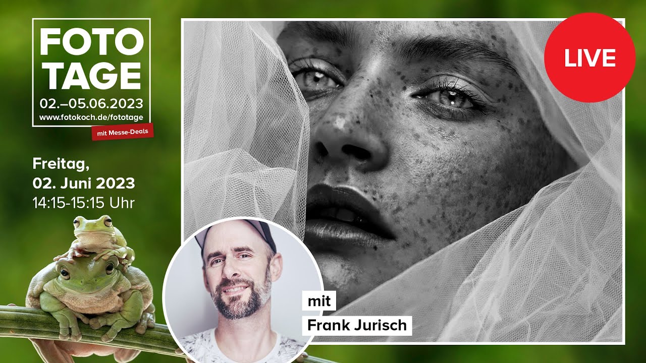 Ausdrucksstarke Portraits in Schwarz-Weiß - mit Frank Jurisch für Sigma | Foto Koch Fototage