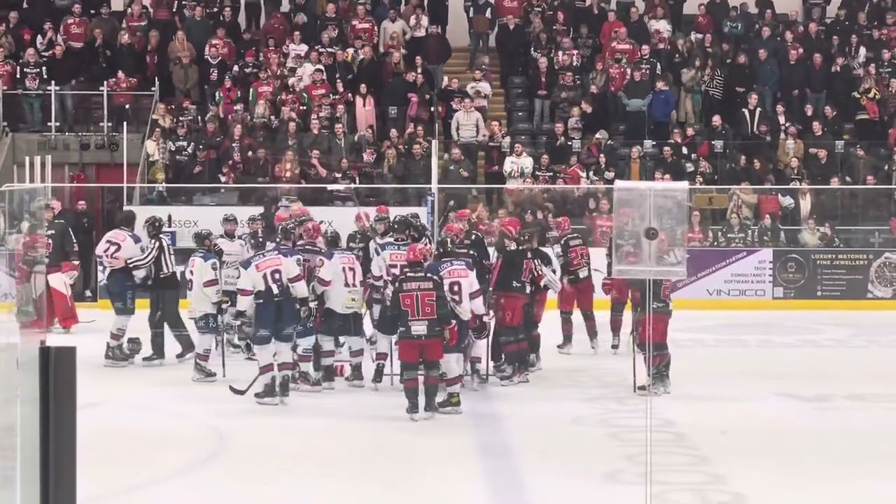 Cardiff Devils V/S Dundee Stars FIGHT 16/12/23