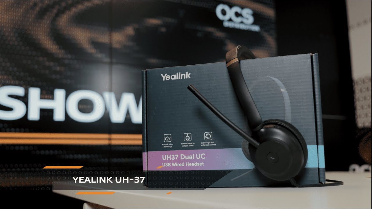 Обзор гарнитуры Yealink UH37