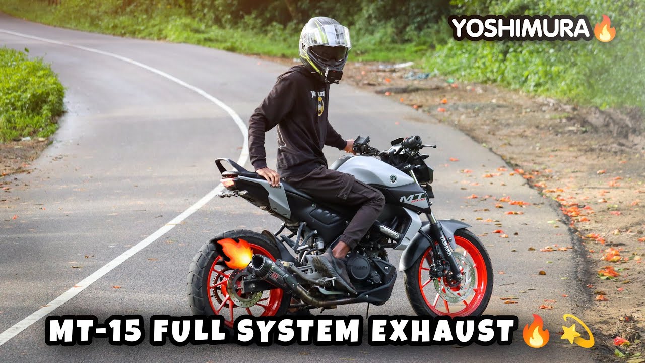 Best Full System Exhaust For MT-15💥💫