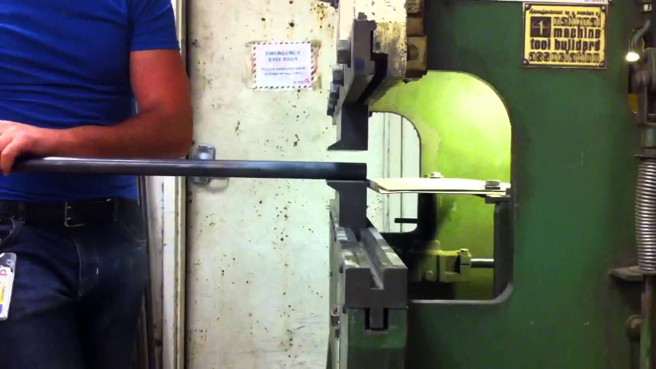 Flattening tube ends for geodesic dome at TechShop