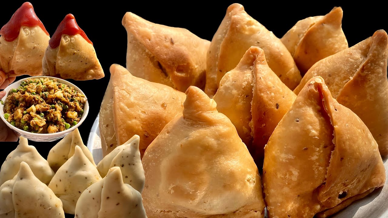 Samosa recipe-How to make khasta Samosa-Spicy and chapata Samosa-Dadaji ki secret recipe 😍#samosa 