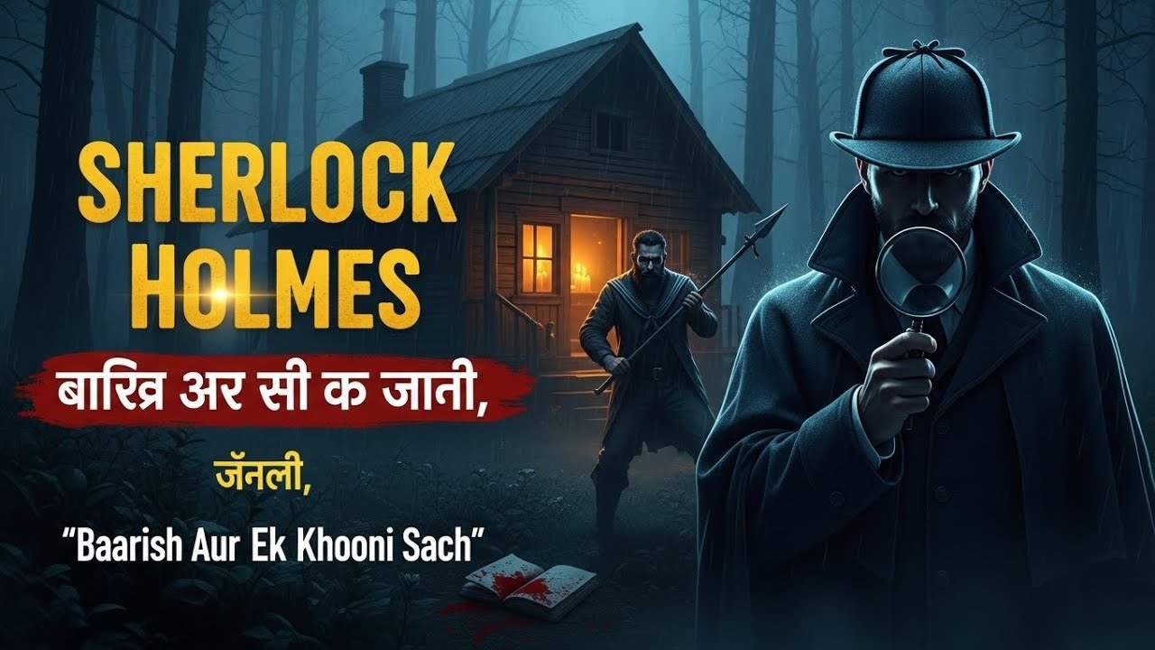 खूनी केबिन का रहस्य | Sherlock Holmes Horror Detective Story in Hindi Urdu