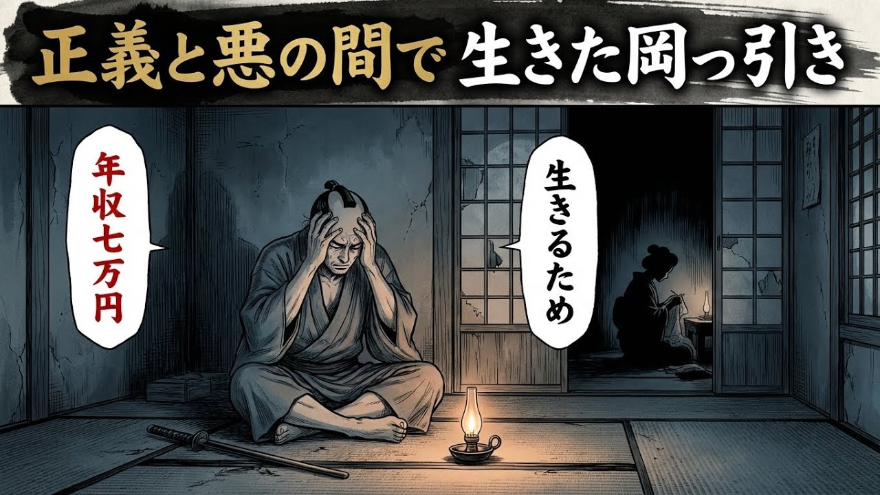 江戸の岡っ引きは正義か悪か？年収七万円で家族を養う地獄の仕事