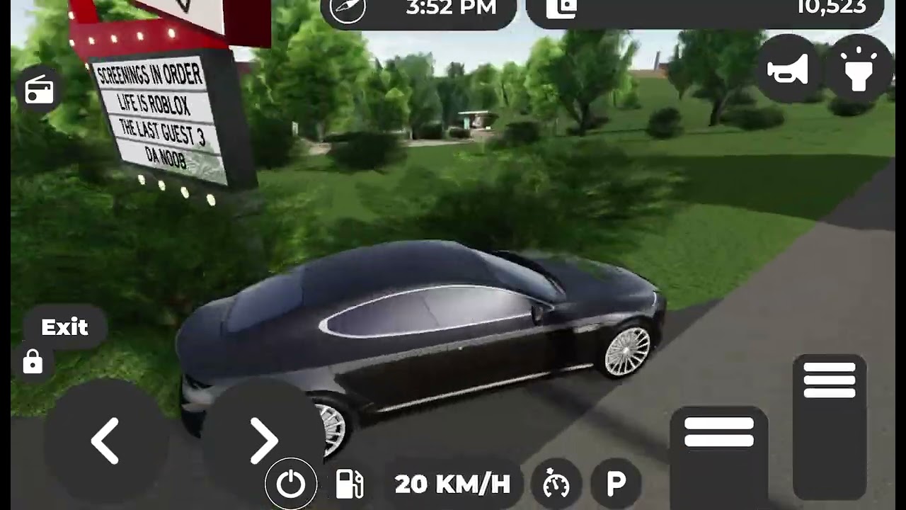 Greenville spring update + aprils fools update test driving the new 2010 Astonmartin part 1