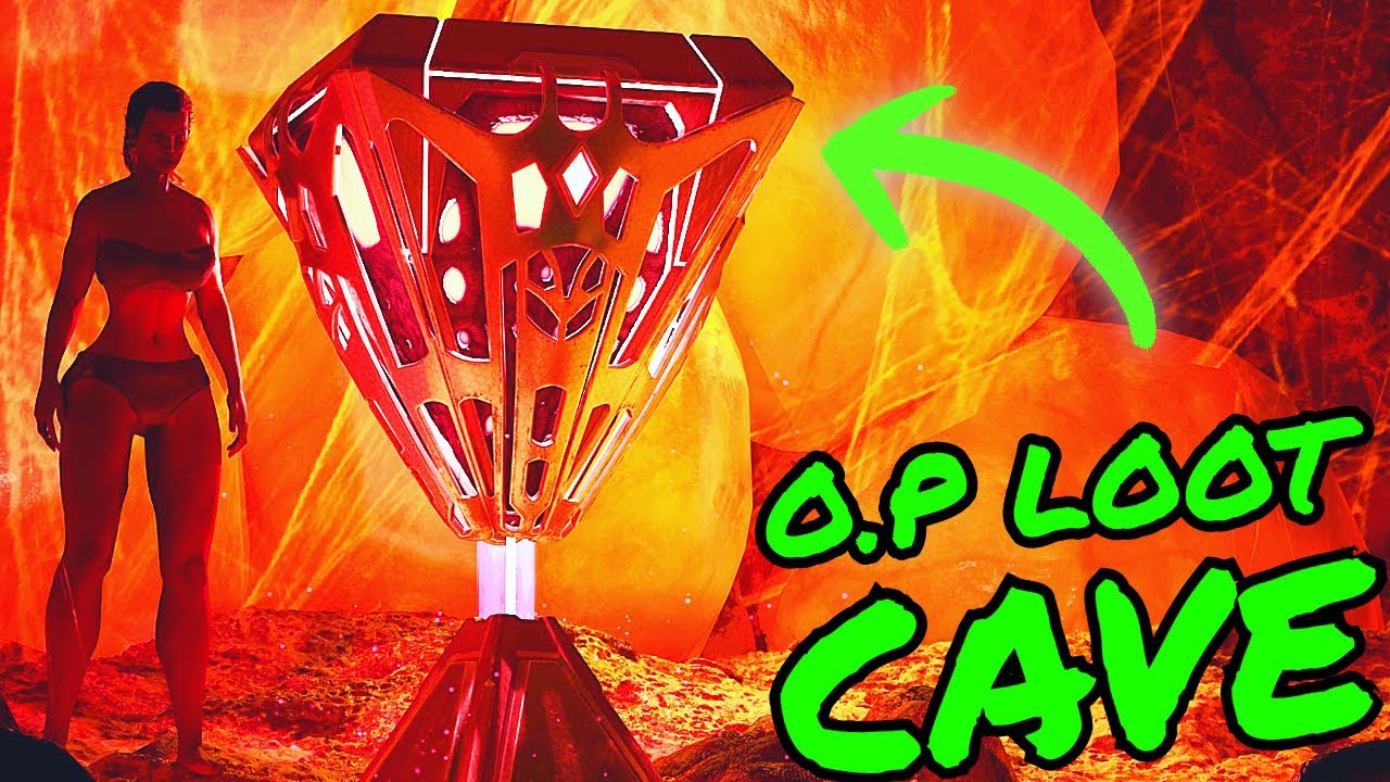 ОСТРОВА OP ПЕЩЕРА С ДОБЫЧЕЙ в Ark Survival Ascended!!!!! Получите 6 ЛЕГКИХ ящиков с добычей!