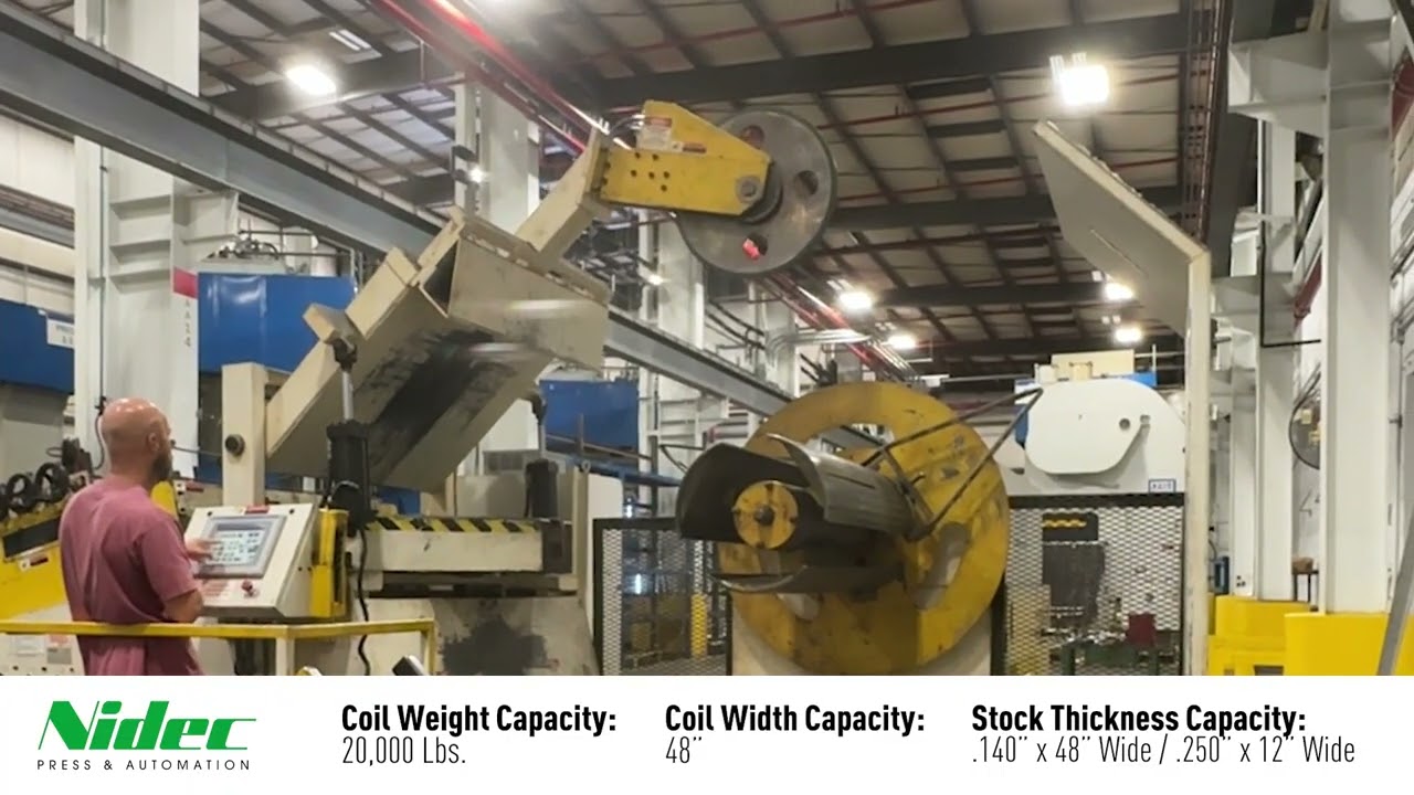 Used CHS 48in CoilFeedLine