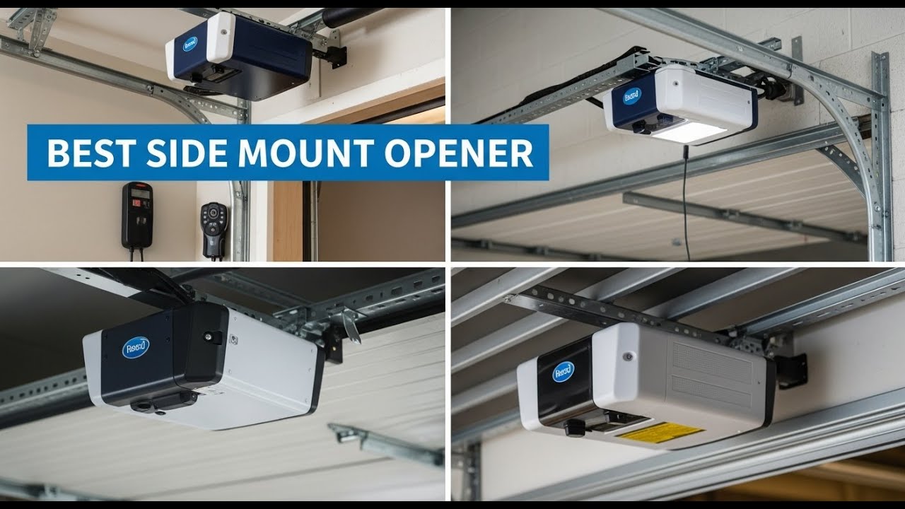 TOP 5 Best Side Mount Opener 2026 | This Side Mount Opener Saved So Much Garage Space