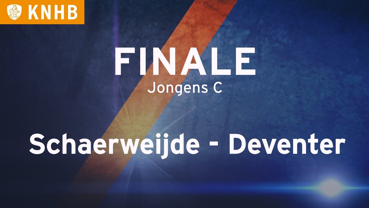 NK Zaal Finale Jongens C I Schaerweijde - Deventer