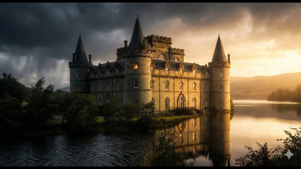 The REAL Downton Abbey Castle 🔥 A Duke’s Home, Royal Guests & a Night of Fire 