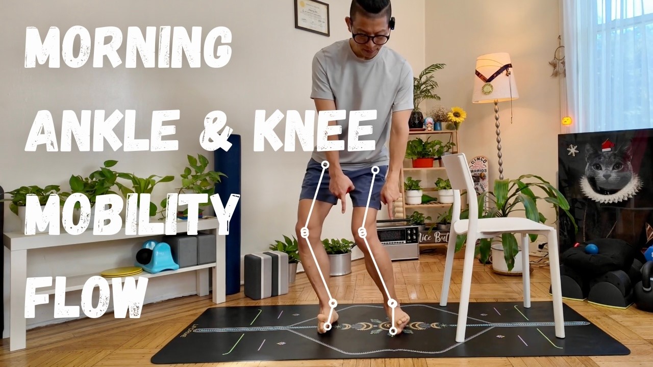 Morning Ankle & Knee Mobility Yoga Flow | Foot Strength, Knee Stability & Core Control (40 Min)