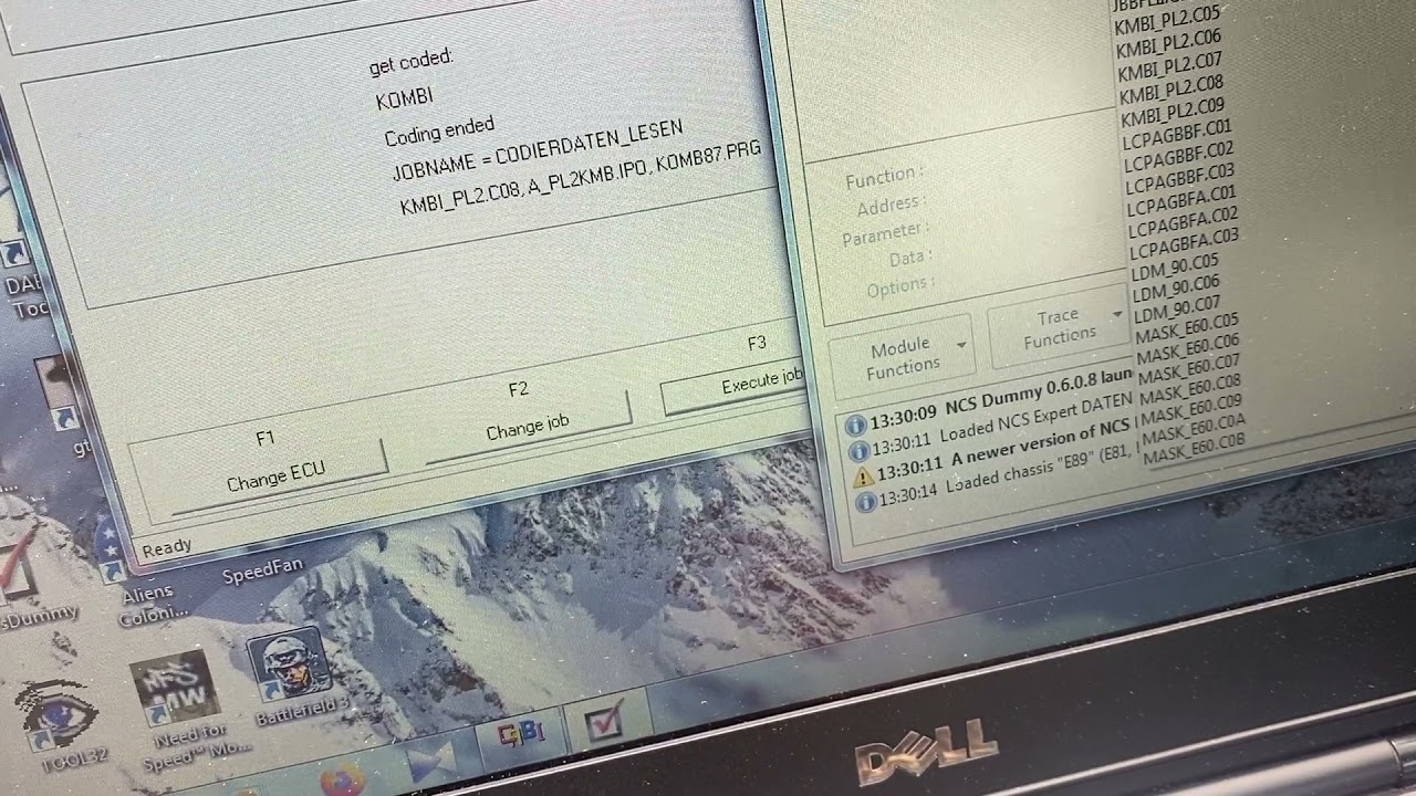 Cum codezi cu ncs expert și ncs dummy! BMW e90 320d 2011