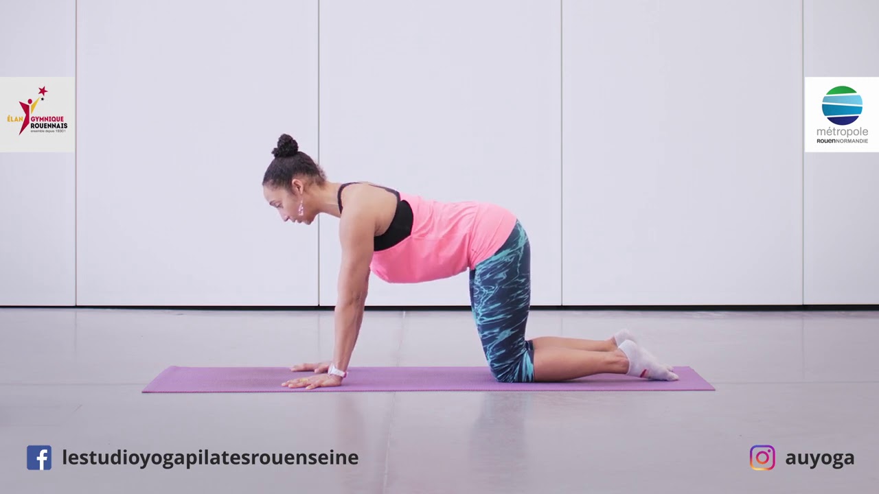 PILATES #5 À LA MAISON AVEC AUDE !