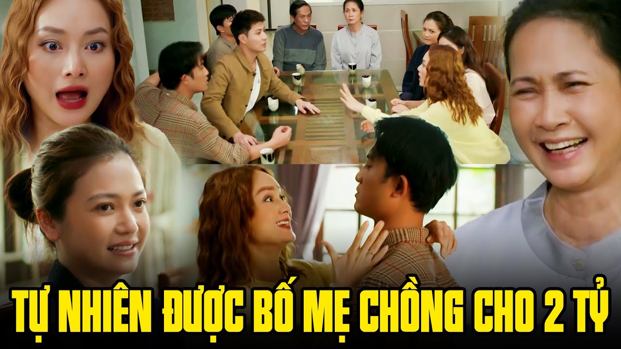 3 cô con dâu vui hơn tết khi đột nhiên được bố mẹ chồng cho 2 tỷ | Gia đình mình vui bất thình lình