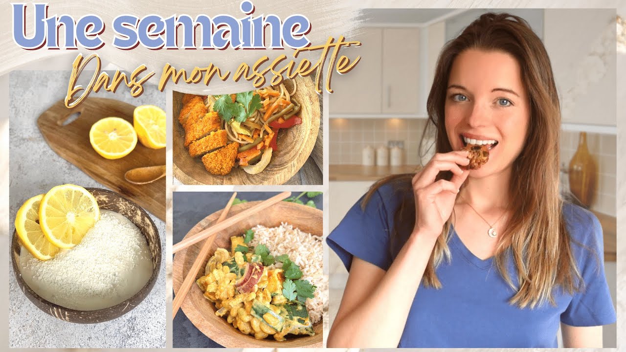 Une semaine dans mon assiette 4€ par jour | Printemps, petit budget & Vegan